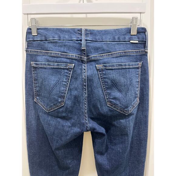 Mother The Looker Ankle Fray Skinny Jeans in Hot Springs Sz 26 - Picture 8 of 10